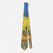 Van Gogh Café Terras Franse straatbeeld Stropdas (Voorkant)