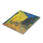 Van Gogh Café Terras Franse straatbeeld Tegeltje (Zijkant)