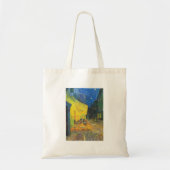 Van Gogh Café Terras Franse straatbeeld Tote Bag (Voorkant)