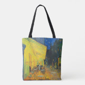 Van Gogh Café Terras Franse straatbeeld Tote Bag (Achterkant)