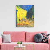 Van Gogh Café Terras Franse Straatscène Canvas Afdruk (Insitu (Woonkamer))