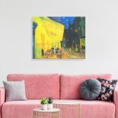 Van Gogh Café Terras Franse Straatscène Canvas Afdruk (Insitu (Woonkamer))