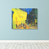 Van Gogh Café Terras Franse Straatscène Canvas Afdruk (Insitu (Houten vloer))
