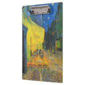 Van Gogh Café Terras Franse Straatscène Klembord (Links)