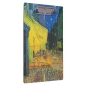 Van Gogh Café Terras Franse Straatscène Klembord (Rechts)