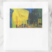 Van Gogh Café Terras Franse Straatscène Rechthoekige Sticker (Tas)