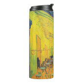 Van Gogh Café Terras Franse Straatscène Thermosbeker (Gedraaid links)