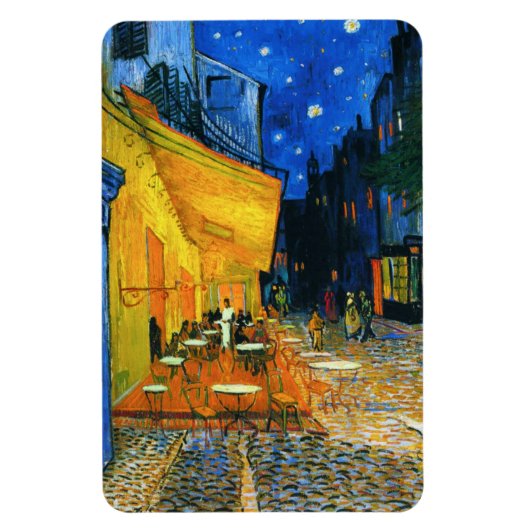 Van Gogh Café Terras Magneet (Verticaal)
