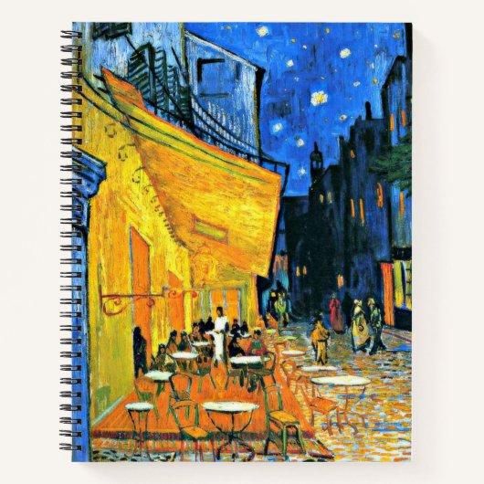 Van Gogh - Café Terras Notitieboek (Voorkant)
