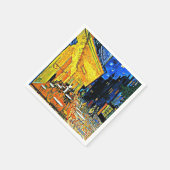 Van Gogh - Caféterras bij nacht Servet (Hoek)