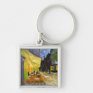 Van Gogh Caféterras bij Nacht Sleutelhanger
