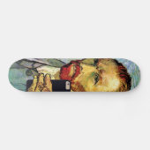 Van Gogh Cellphone Selfie Self Portret Spoof Persoonlijk Skateboard (Horizontaal)