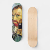 Van Gogh Cellphone Selfie Self Portret Spoof Persoonlijk Skateboard (Voorkant)