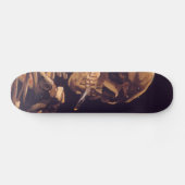Van Gogh: Cigaret, schedel Skateboard (Horizontaal)