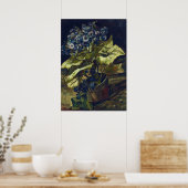 Van Gogh Cineraria in een bloempot Poster (Keuken)