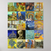 Van Gogh Collage Poster (Voorkant)