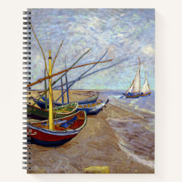 Van Gogh Collectie Vist Boats-laptop Notitieboek
