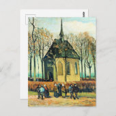 Van Gogh - Congregatie, Gereformeerde Kerk Briefkaart (Voorkant / Achterkant)