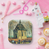 Van Gogh - Congregatie, Gereformeerde Kerk Papieren Bordje (Feest)