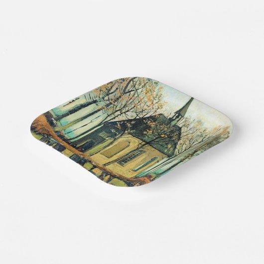 Van Gogh - Congregatie, Gereformeerde Kerk Papieren Bordje (Gebogen)