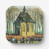 Van Gogh - Congregatie, Gereformeerde Kerk Papieren Bordje (Voorkant)