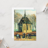 Van Gogh - Congregatie met de Hervormde Kerk Kaart (Voorkant / Achterkant in situ)