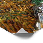 Van Gogh - Country Road in Provence bij nacht Poster (Hoek)