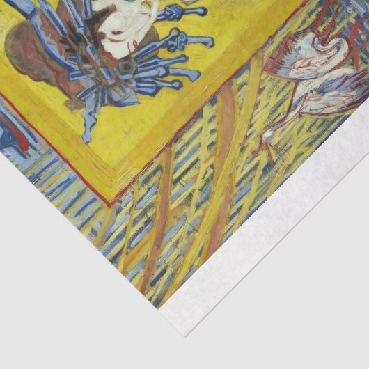 Van Gogh - Courtesan Decoupage Tissuepapier (Detail)