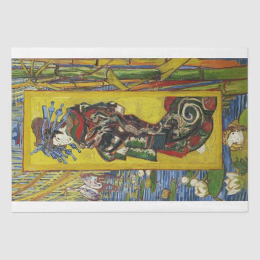Van Gogh - Courtesan Decoupage Tissuepapier (Voorkant)