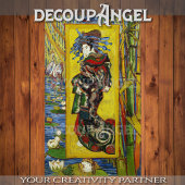Van Gogh - Courtesan Decoupage Tissuepapier