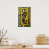 Van Gogh - Courtesan (na Eisen) Poster (Keuken)