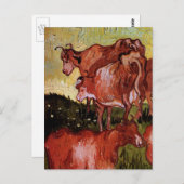 Van Gogh Cows  nog steeds levensindrukwekkende kun Briefkaart (Voorkant / Achterkant)