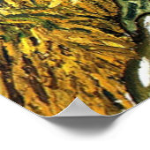 Van Gogh - Cypress tegen een Starry Sky Poster (Hoek)