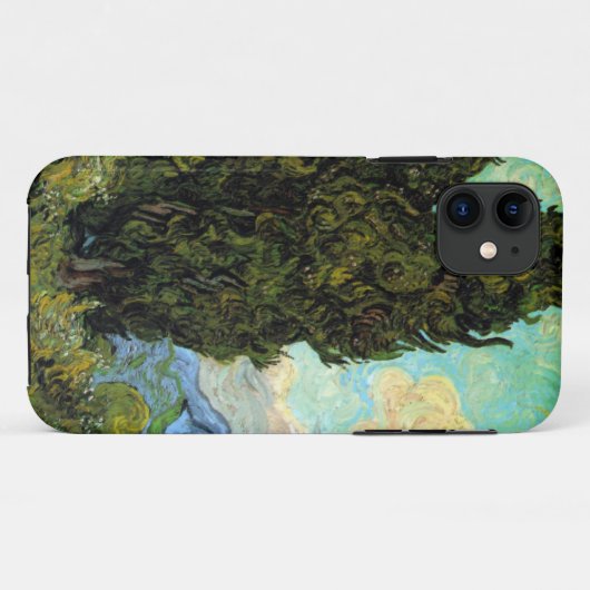 Van Gogh Cypresses Case-Mate iPhone Case (Achterkant (horizontaal))
