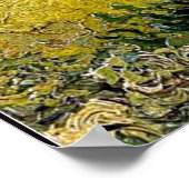 Van Gogh - Cypresses with Two Women Poster (Hoek)