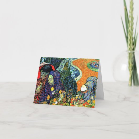 Van Gogh - Dames van Arles, Kaart (Voorkant)