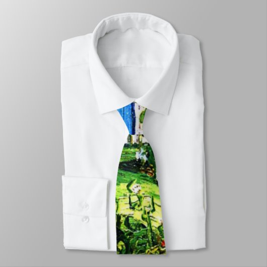 Van Gogh - Daubigny's Garden, 1890 Stropdas (Gebonden)