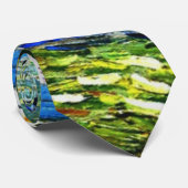 Van Gogh - Daubigny's Garden, 1890 Stropdas (Opgerold)