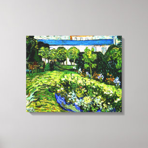 Van Gogh - Daubigny's Garden, beroemd schilderij, Canvas Afdruk