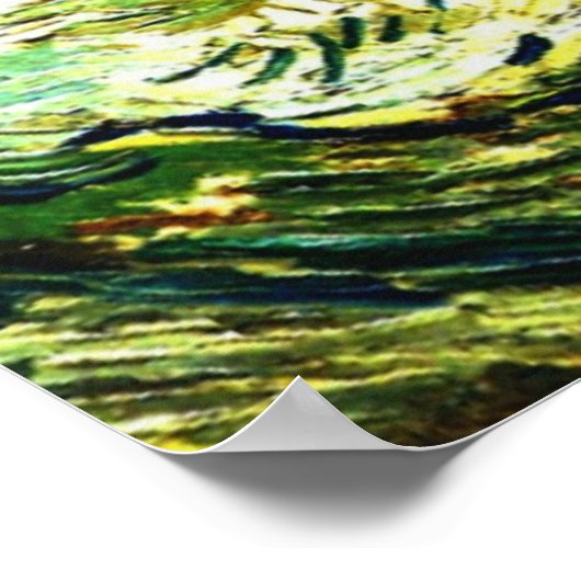 Van Gogh - Daubigny's Garden Poster (Hoek)