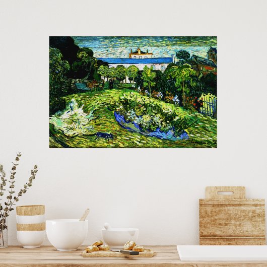 Van Gogh - Daubigny's Garden Poster (Keuken)