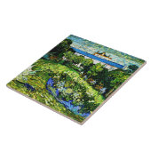 Van Gogh - Daubigny's Garden, Tegeltje (Zijkant)
