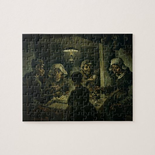 Van Gogh De Aardappel Eter  Legpuzzel (Horizontaal)