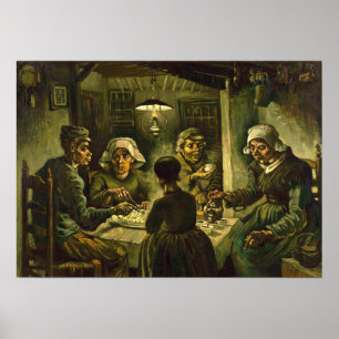 Van Gogh - De Aardappel Eters Poster