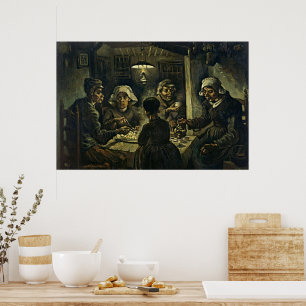 Van Gogh De Aardappeleters Fijne Kunstposter Poster