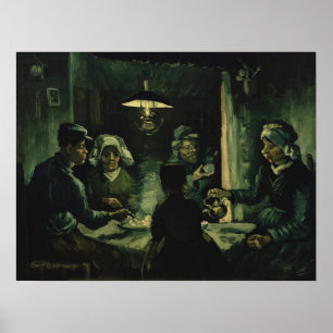 Van Gogh - de aardappeleters Poster