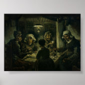 Van Gogh De Aardappeleters Poster (Voorkant)