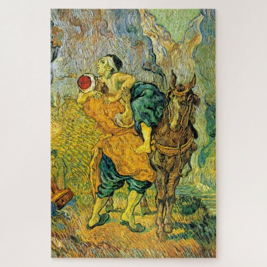 Van Gogh - De barmhartige Samaritaan Legpuzzel (Verticaal)