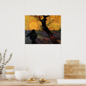 Van Gogh; de  boerenboer Poster (Keuken)