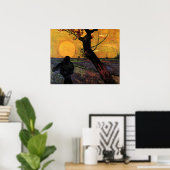 Van Gogh; de  boerenboer Poster (Thuiskantoor)